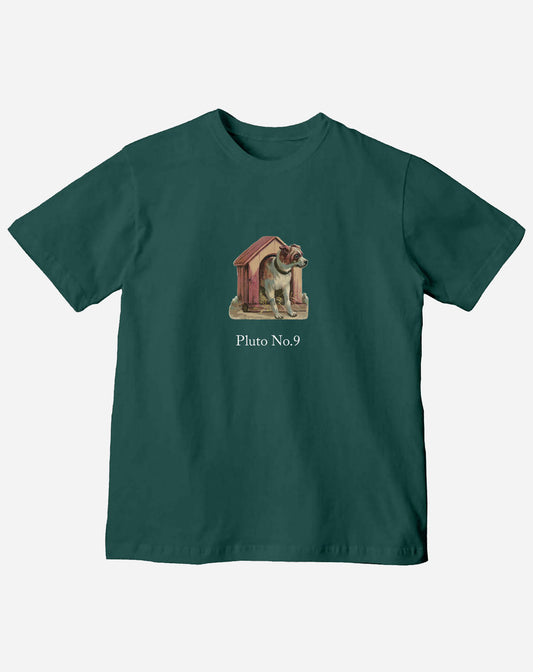 The Dog House Tee Navy Green